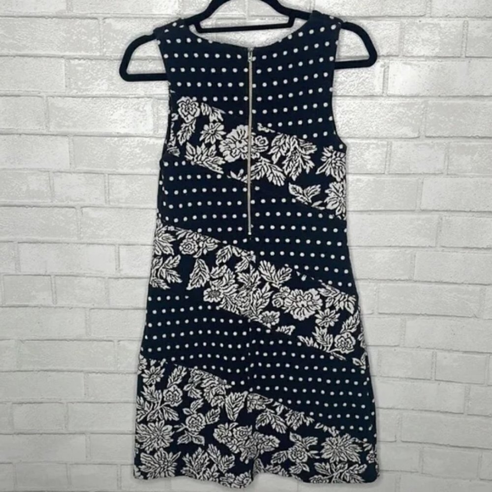 Anthropologie Maeve Effemy Floral Jacquard Dot Dress - Picture 7 of 11